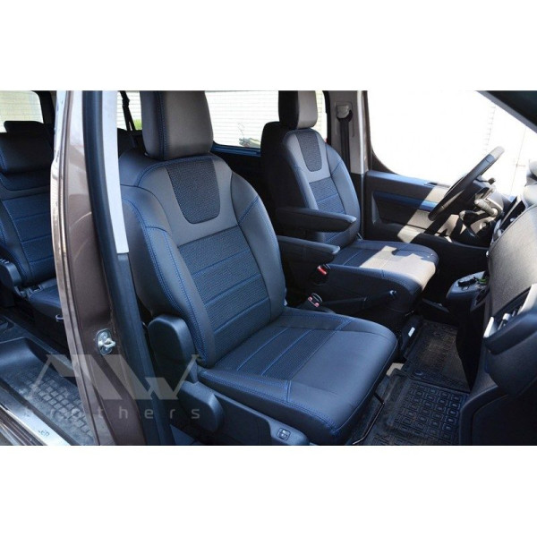 Авточехлы модельные MW Brothers для Peugeot Traveller ( 8 мест ) с 2016
