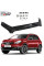 Дефлектор капоту мухобійка для Nissan Qashqa 2009-2014 Рестайлінг (Vip Tuning) NS34