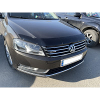 Дефлектор капоту мухобійка Volkswagen Passat B7 2011-2015 (FH-VW43)
