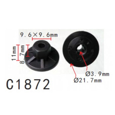 Гайки Volkswagen, Audi, Seat, Skoda, Porsche (N90757901, N-907-579-01, 20029) (C1872)