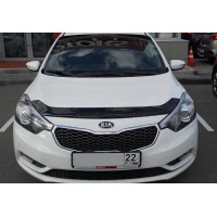 Дефлектор капота мухобойка для Kia Cerato седан 2013
