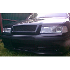 Реснички фар Fly для Skoda Octavia A4 Tour 1998-2013 Черные 2 шт
