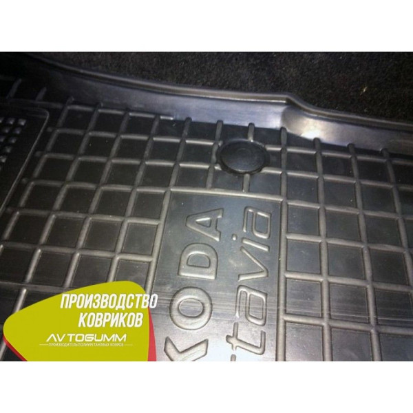 Водительский коврик в салон Skoda Octavia A5 2004- Avto-Gumm