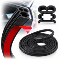 Уплотнитель универсальный для Дверей Богажника K-Type №3 12 x 11 мм EPDM 1 метр (Бухта 10 метров) JX-10145