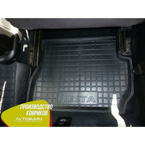 Автомобільні килимки в салон Ford Fiesta 2002-2008 (Avto-Gumm)