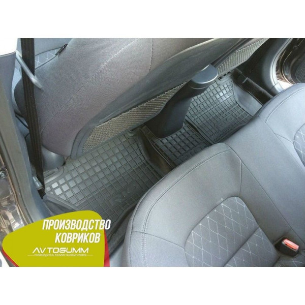 Автомобільні килимки в салон Kia Rio 2015- (Avto-Gumm)