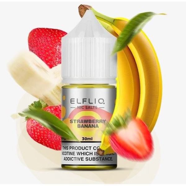 Elf Liq жидкость 30 ml 50 mg Strawberry Banana Клубника Банан
