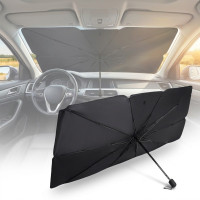 Автомобільна сонцезахисна парасолька шторка для лобового скла Elegant 140x 78 см (EL 100 525)