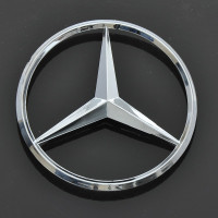 Эмблема для Mercedes 90 мм пластиковая