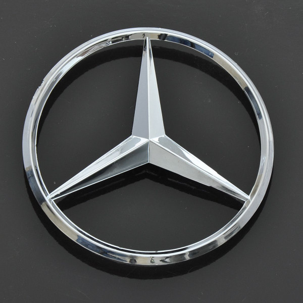 Эмблема для Mercedes 90 мм пластиковая