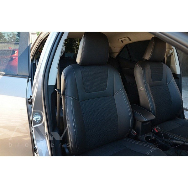 Авточохли модельні MW Brothers для Toyota Corolla (E170) c 2013