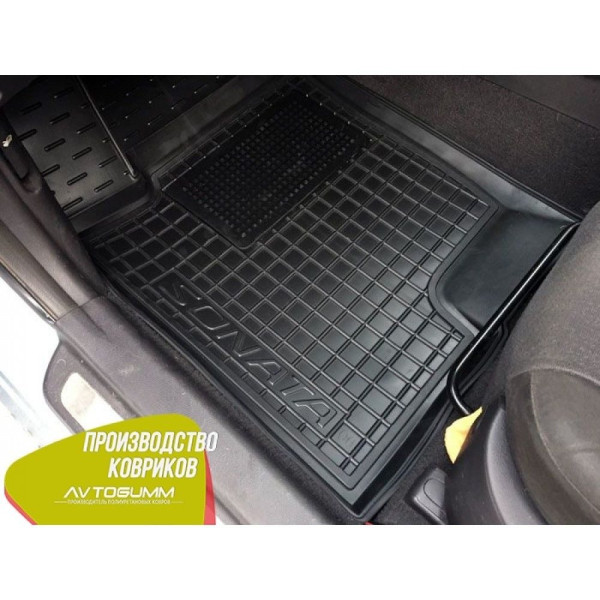 Водійський коврик в салон Hyundai Sonata NF/6 2005-2010 (Avto-Gumm)