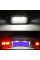 LED Підсвічування Номери універсальні Thoc Auto 12/24V 6 LED 2 шт Чорна (4382)