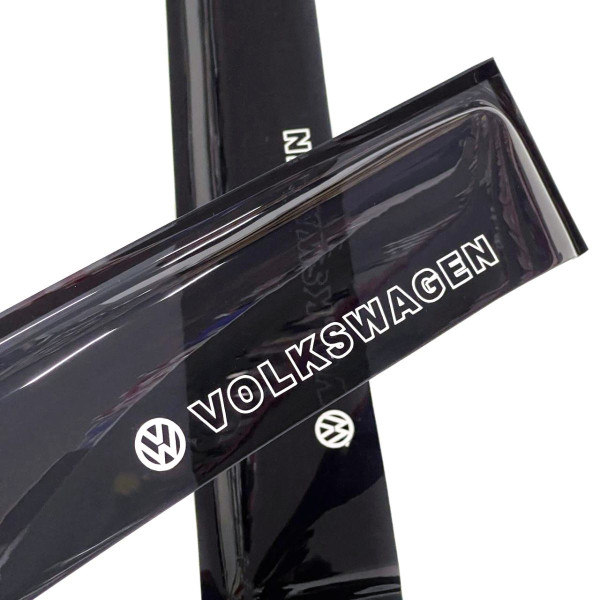 Дефлекторы окон ветровики для Volkswagen Crafter 2006-2016 Voron Glass