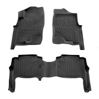 Комплект 3D ковриков в салон Nissan Navara D40 2005-2010
