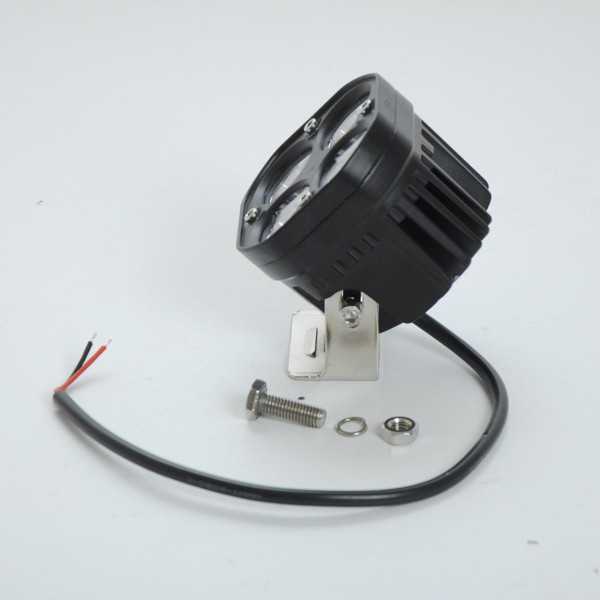 Світлодіодна додаткова LED фара 40W (10W*4) Cree діоди 10-30V 75x75x70 mm