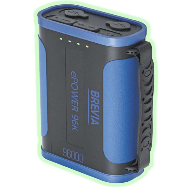 Power Bank Портативний Акумулятор Bix 30000 mAh 3x USB 22,5 Вт Чорний (PB302)