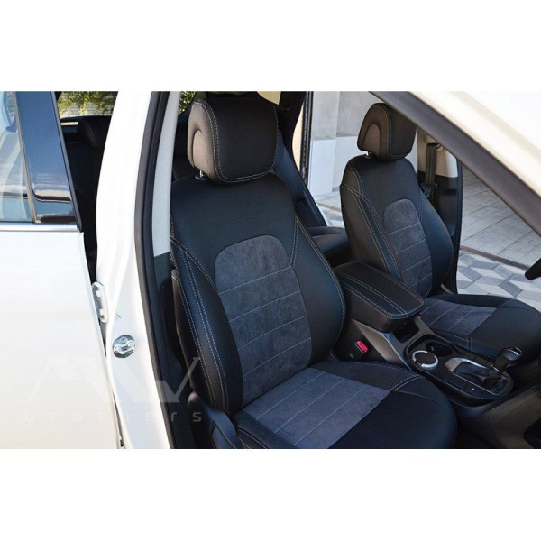 Авточехлы модельные MW Brothers для Hyundai Santa Fe III c 2012