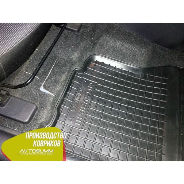 Автомобильные коврики в салон Mitsubishi Lancer (10) 2007- (Avto-Gumm)