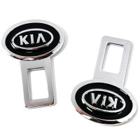 Заглушки ременя безпеки з логотипом KIA 2 шт