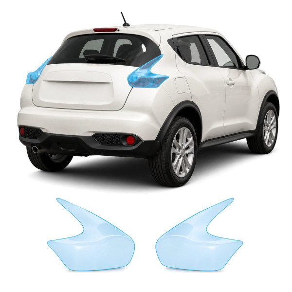Антигравийная защитная бронепленка по лекалам для Nissan Juke F15 2010-2019 - задние фонари стопы