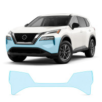 Антигравійна захисна бронеплівка за лекалами для Nissan Rogue / X-Trail T33 2021- передній бампер