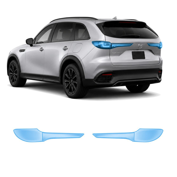 Антигравийная защитная бронепленка по лекалам для Mazda CX-70 2024- задние фонари стопы