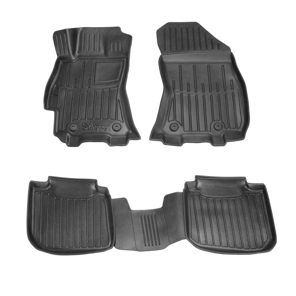 Комплект 3D ковриков в салон Subaru Outback (BP) (2003-2009)