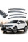 Дефлектори вікон вітровики Benke для Volkswagen Tiguan 2017- Europe (Хром Молдинг Нержавіюча сталь 3D) BVWTG1723-W/S