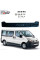 Дефлектор капоту мухобійка для Renault Trafic 2001-2014 Короткий Євро Кріплення (Vip Tuning) RL55