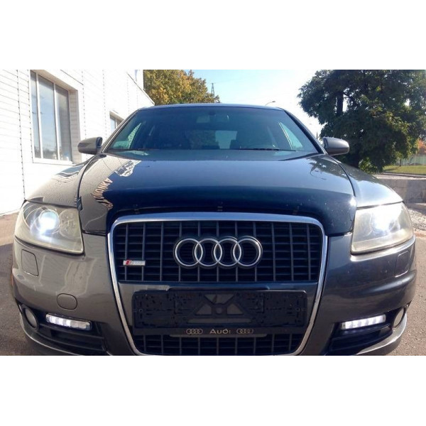Дефлектор капоту мухобійка для Audi A6 2006-2011