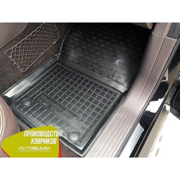 Автомобільні килимки в салон Mercedes GL (X166) 12-/GLS 14- (7 місць) (Avto-Gumm)