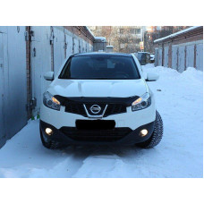 Дефлектор капота мухобойка Nissan Qashqai +2 2010-2014