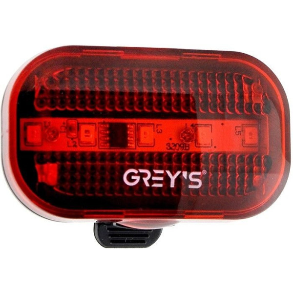 Велосипедний задній ліхтар Grey's LED 2 режими 60 х 20 х 40 мм 1 шт (GR10150)