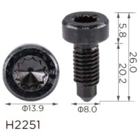 Винт Volkswagen, Seat, VAG M8 (N10569501, 19224) (H2251)