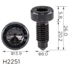 Гвинт Volkswagen, Seat, VAG M8 (N10569501, 19224) (H2251)