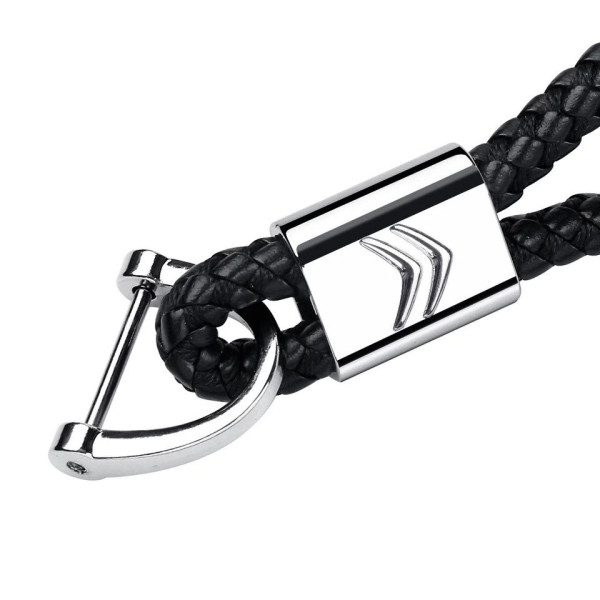 Стильный кожаный Брелок с логотипом Citroen