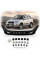Дефлектор капота мухобойка для Toyota Rav 4 2000-2006 Евро Крепление (Vip Tuning) TYA12