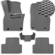 Коврики в салон 3D EVA для Mazda CX 50 2023- с подпятником Серые 5 шт