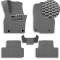 Коврики в салон 3D EVA для Mazda CX 50 2023- с подпятником Серые 5 шт