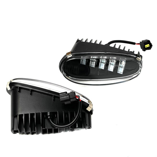 Протитуманні фари LED Daewoo Lanos 40W Лінзовані Алюмінієвий корпус IP67 (GFW01W)