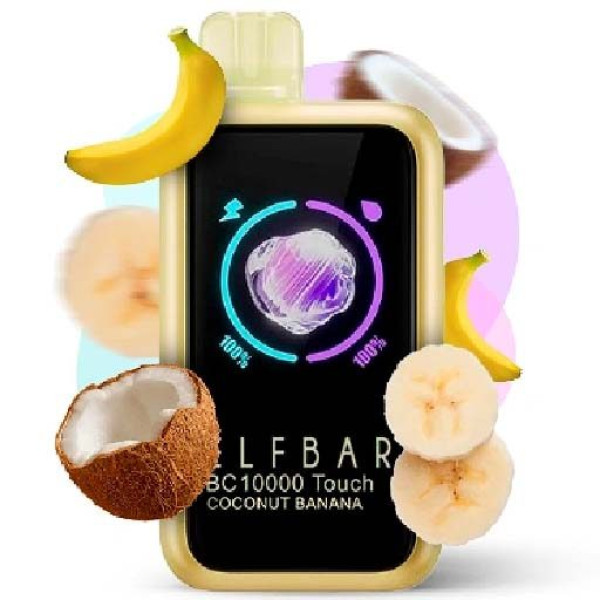 Elf Bar BC 10000 Touch Coconut Banana (Кокос Банан)