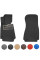 3D EVA Коврики в салон передние для BMW 5 (E39) 1995-2003 С подпятником Черные 2 шт