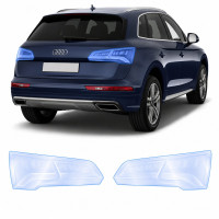 Антигравійна захисна бронеплівка за лекалами для Audi Q5 FY 2017-2020 - задні ліхтарі стопи