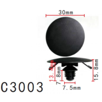 Кліпса для обшивки Renault 7703077458 (C3003)