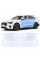 Антигравийная защитная бронепленка по лекалам для Audi e-tron GT J1 2021- зоны дверей и стойки окон
