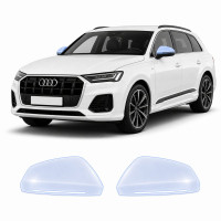Антигравийная защитная бронепленка по лекалам для Audi Q7 4M second facelift 2024- зеркала