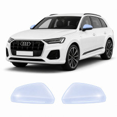 Антигравийная защитная бронепленка по лекалам для Audi Q7 4M second facelift 2024- зеркала