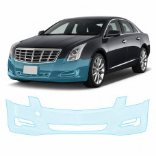 Антигравійна захисна бронеплівка за лекалами для Cadillac XTS I 2013-2019 - передній бампер