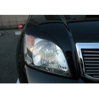 Реснички фар Fly для Toyota Land Cruiser Prado 120 03-09 под линзу Черные 2 шт